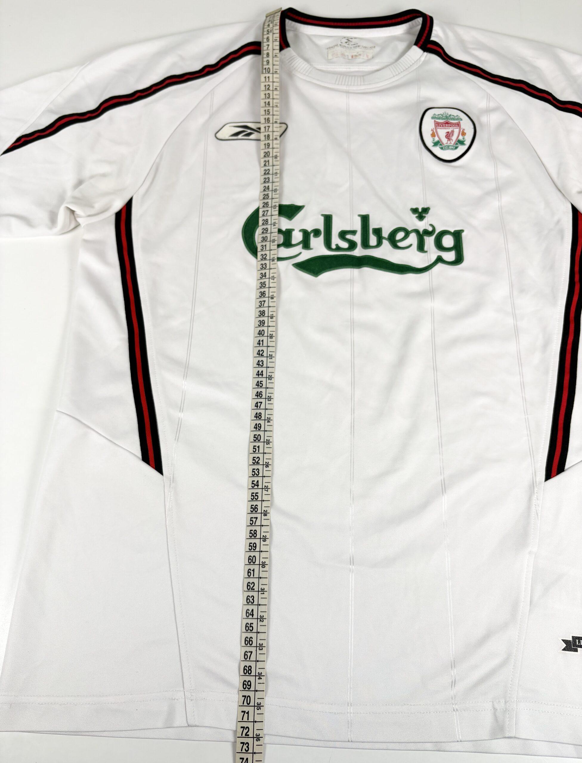 LIVERPOOL FC 2003/05 Reebok Away Shirt M/L - Image 12