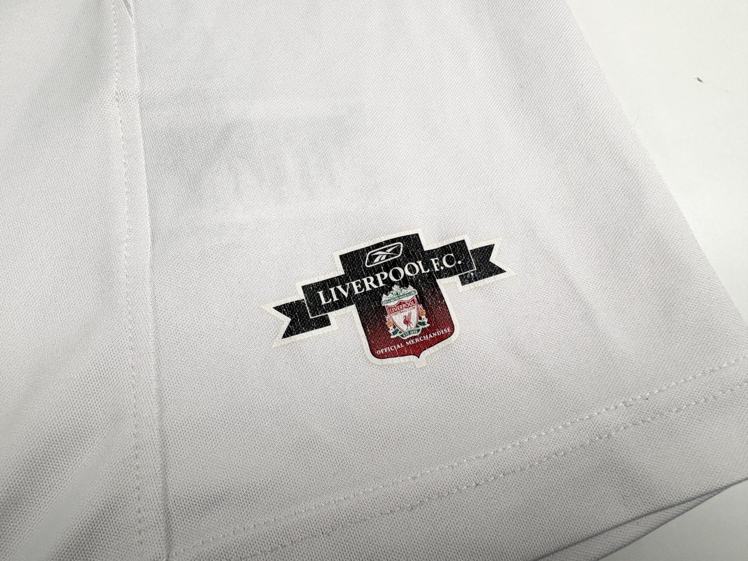 LIVERPOOL FC 2003/05 Reebok Away Shirt M/L - Image 8