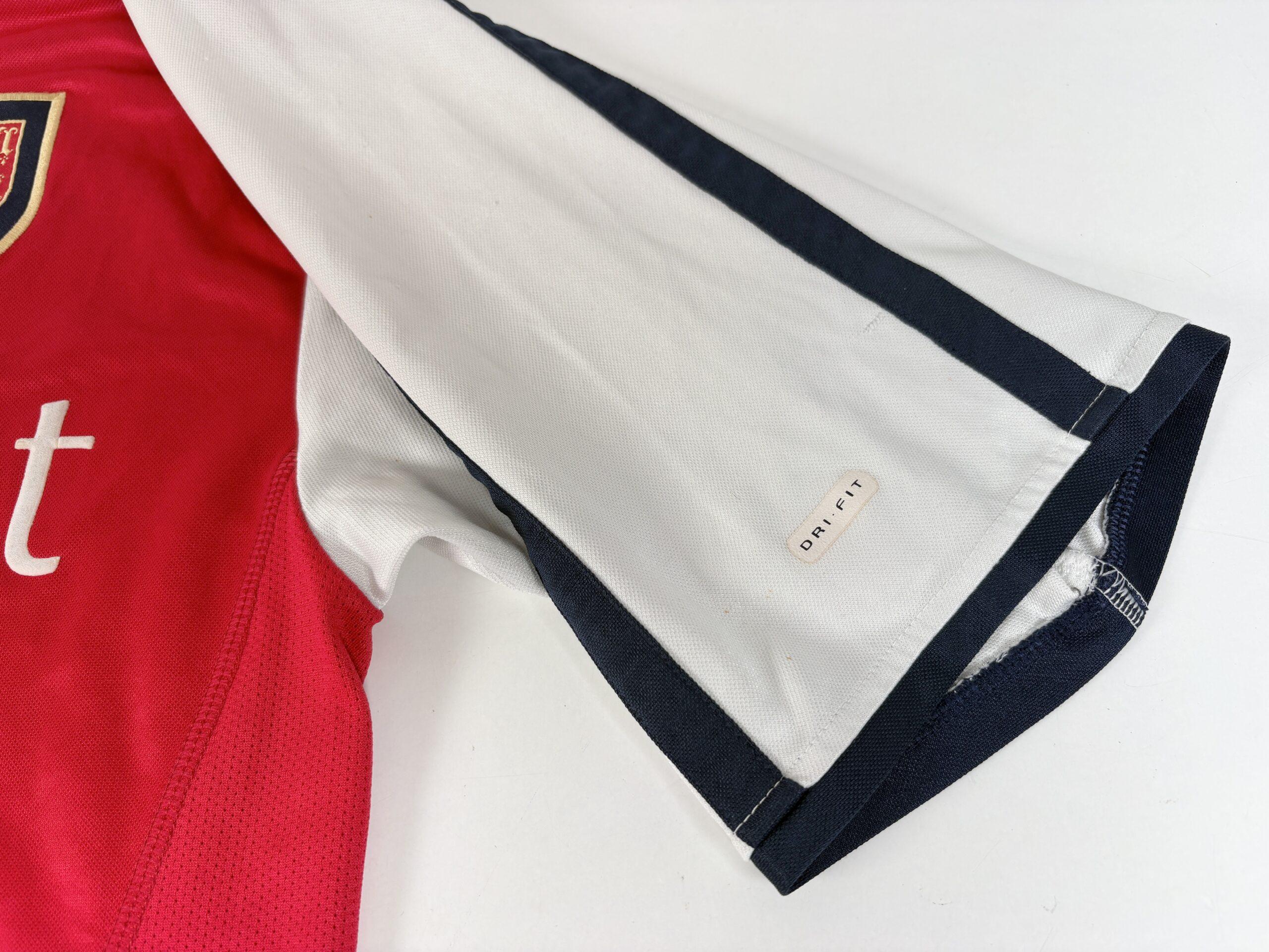 ARSENAL FC 2000/02 NIKE Home Football Shirt S - Image 10