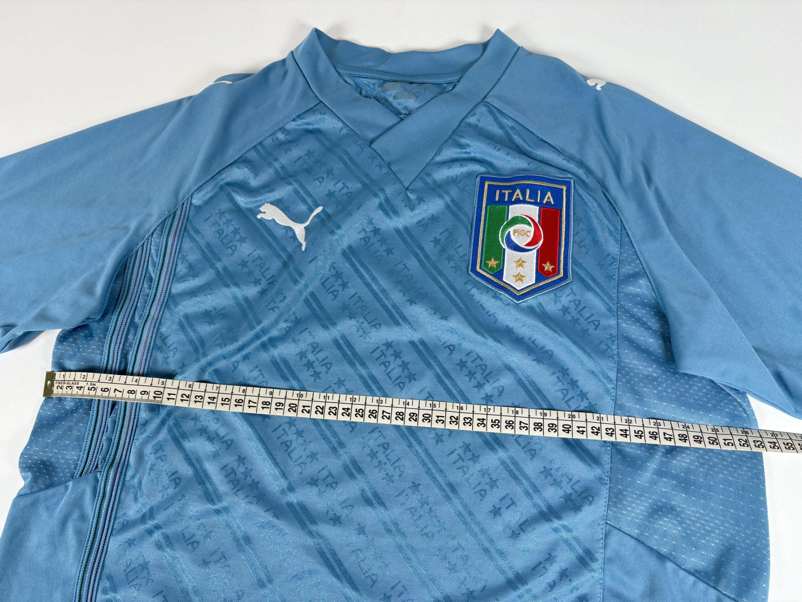 Italy 2009/10 Puma Home Football Shirt XS / S - Image 10