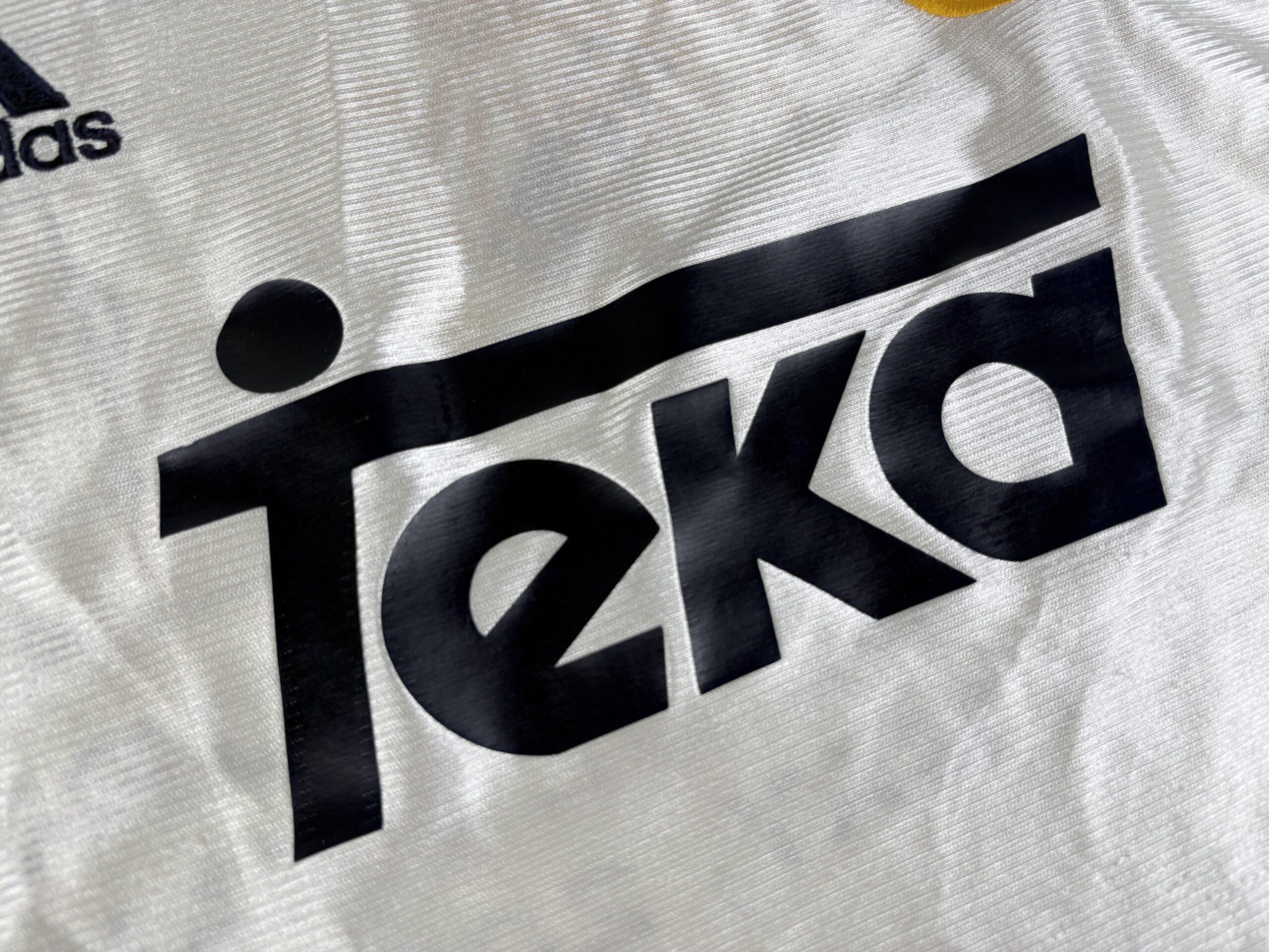 REAL MADRID CF 1998/00 Champions ADIDAS Home Football Shirt M - Image 9