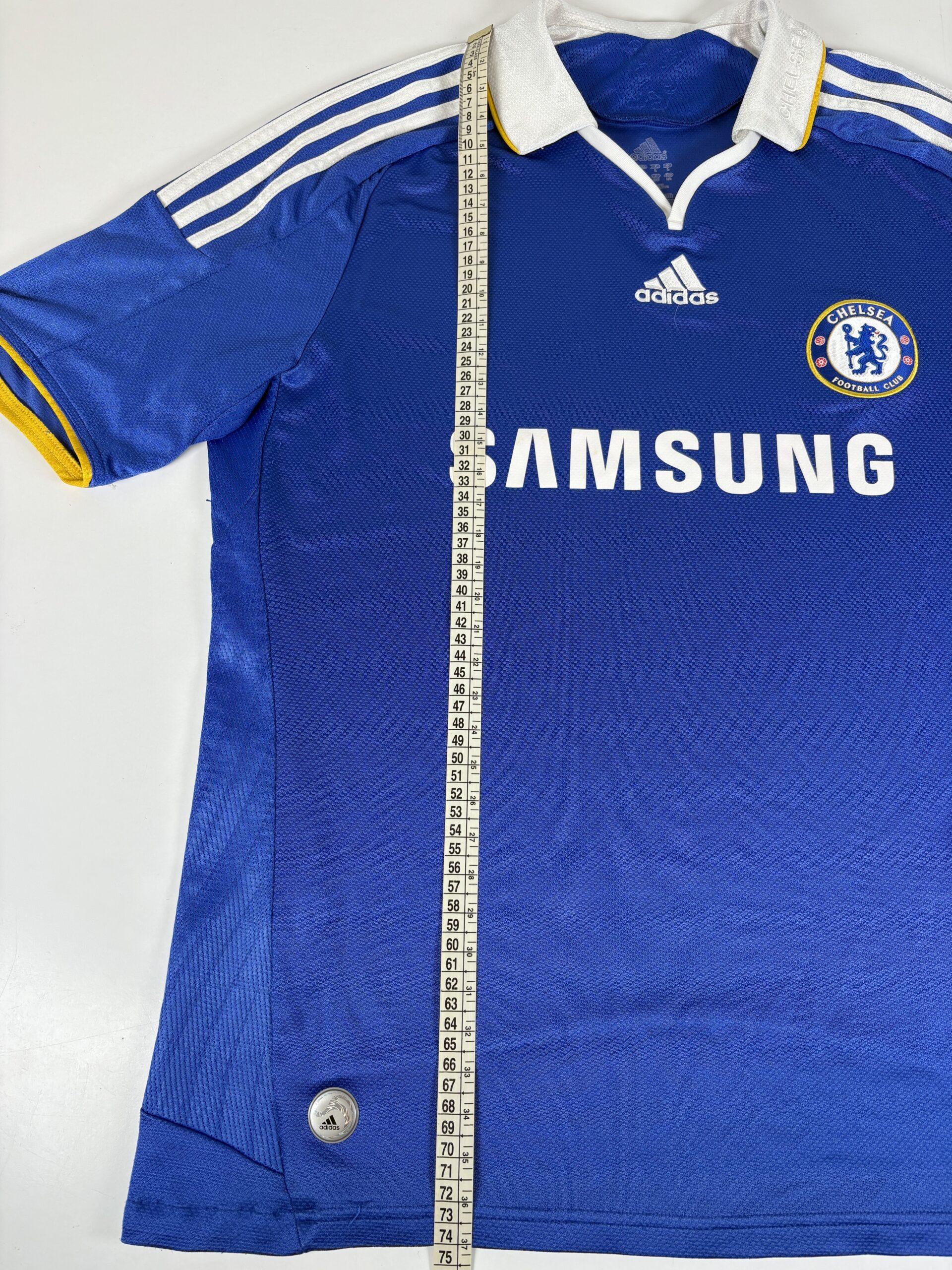 CHELSEA FC 2008/09 Adidas Home Football Shirt L - Image 10