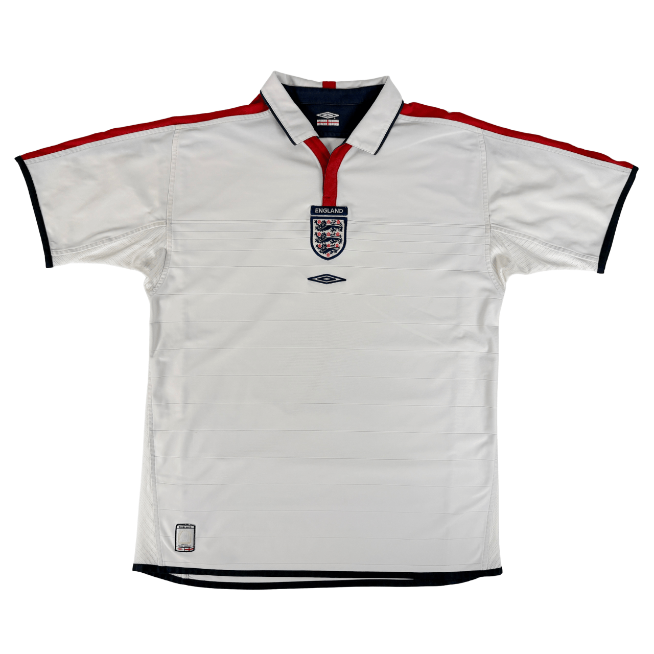 ENGLAND 2003/05 Home Football Shirt Umbro L - Image 2