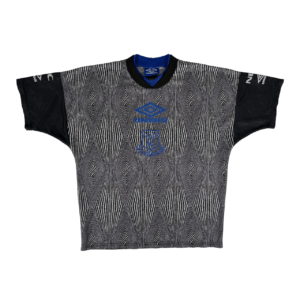 EVERTON FC 1994/95 UMBRO Training Top Football Shirt Y