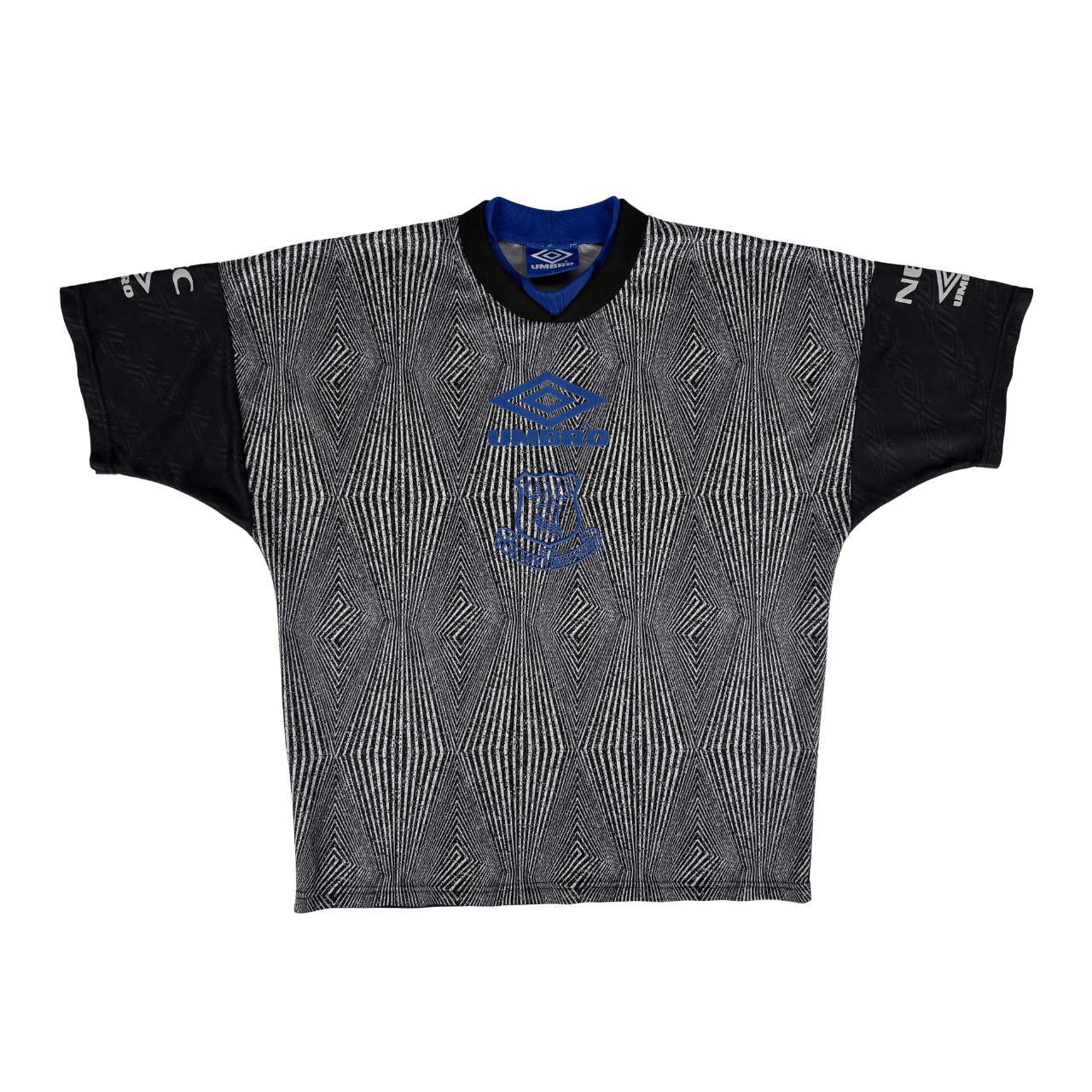 EVERTON FC 1994/95 UMBRO Training Top Football Shirt Y