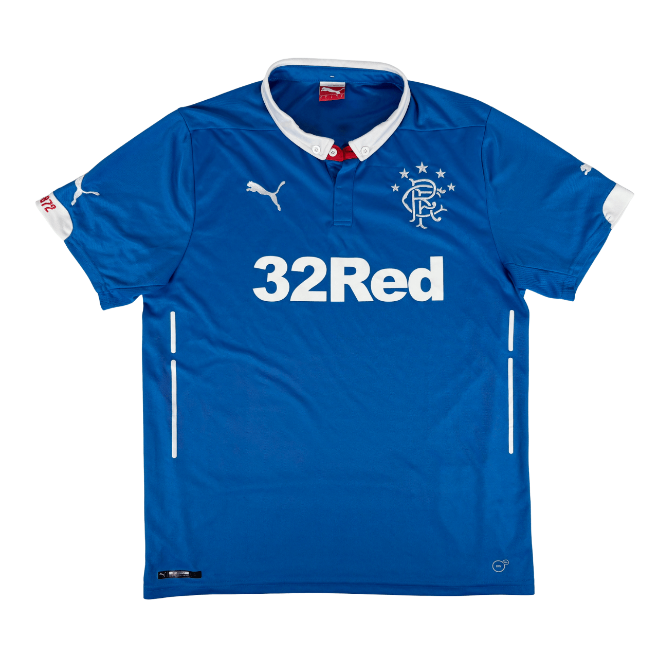 Rangers Glasgow 2014/15 PUMAl Home Football Shirt L