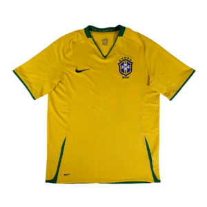 BRAZIL 2008/10 NIKE Home Football Shirt M