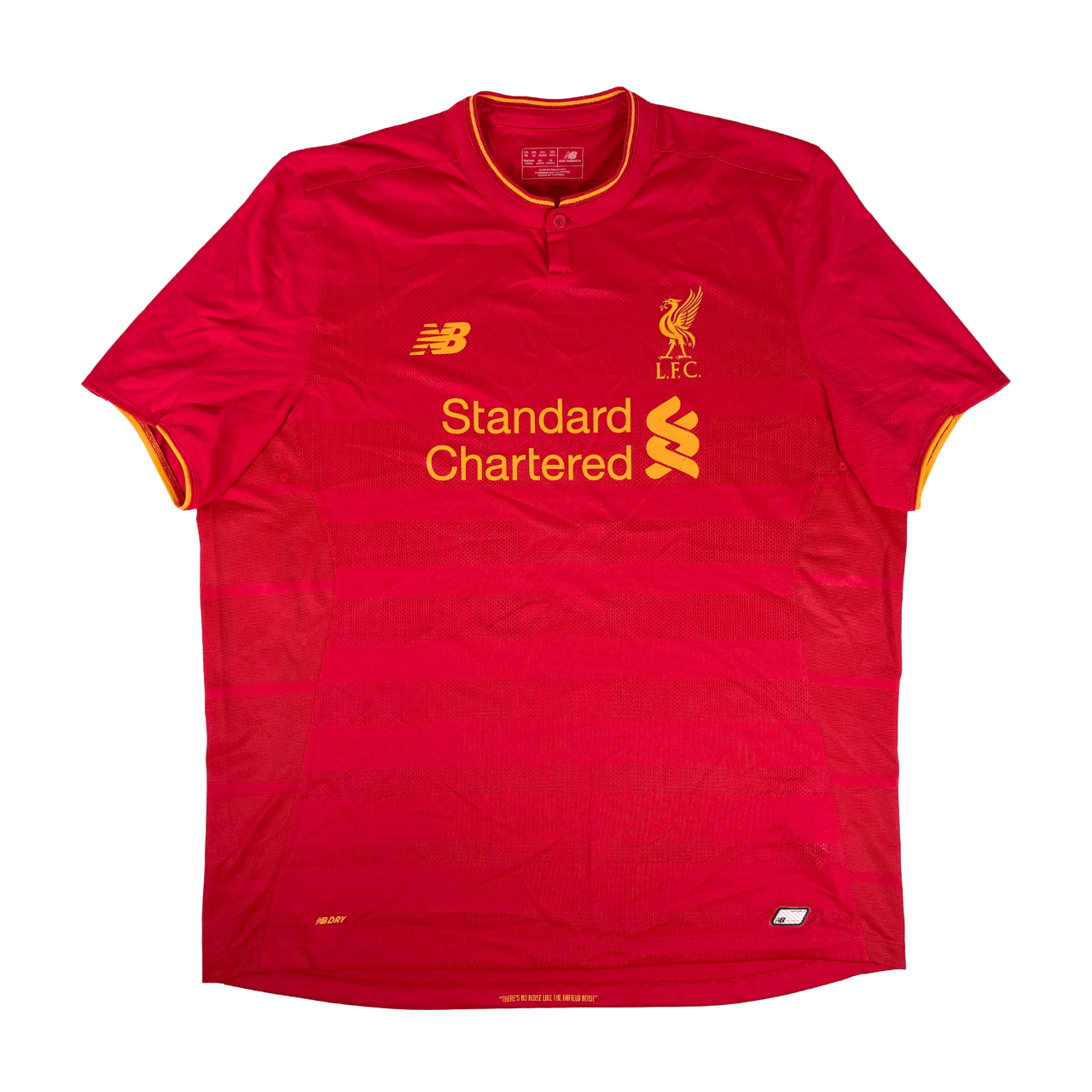 LIVERPOOL FC 2016/17 New Balance Home Football Shirt 2XL