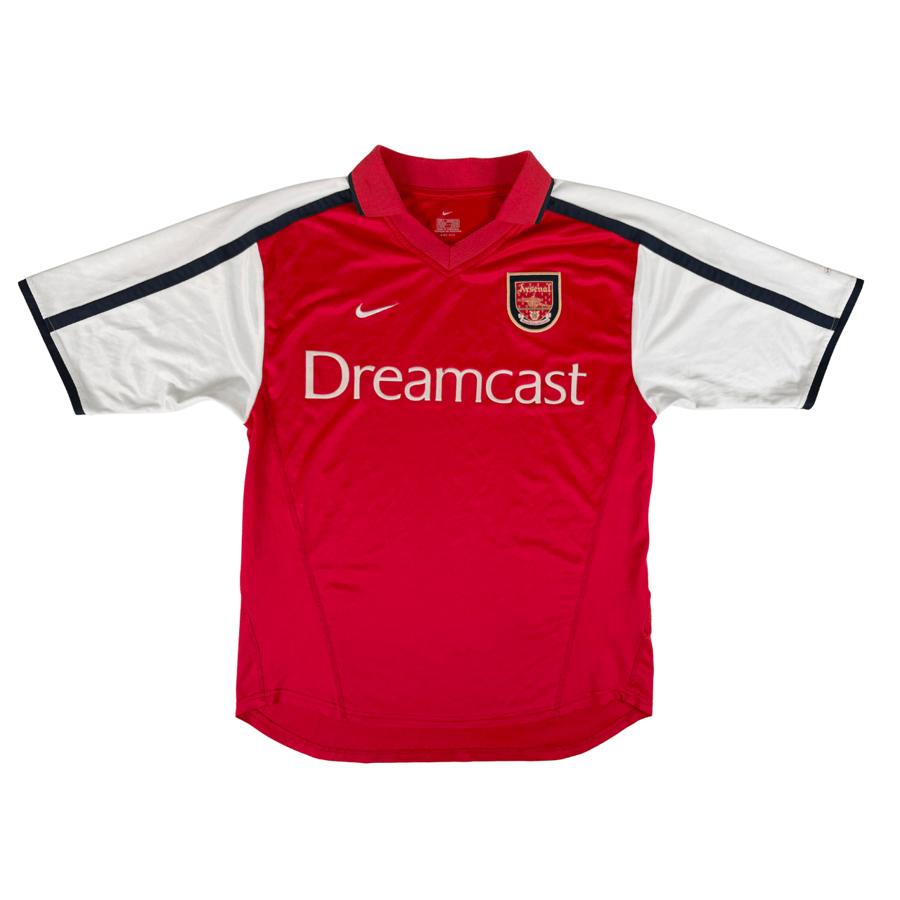 ARSENAL FC 2000/02 NIKE Home Football Shirt S