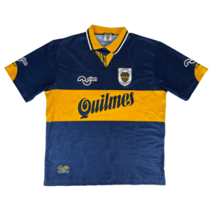 BOCA JUNIORS 1995/96 OLAN Home Football Shirt 44 XL