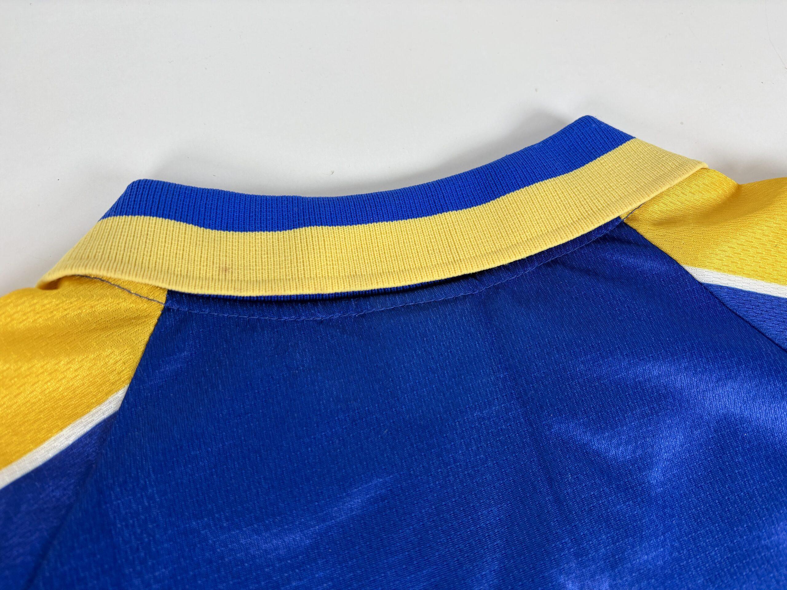 JUVENTUS FC 1995/96 BAGGIO Kappa Away Football Shirt S - Image 8