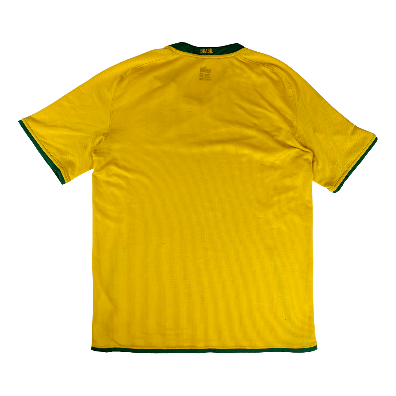 BRAZIL 2008/10 NIKE Home Football Shirt M - Image 2
