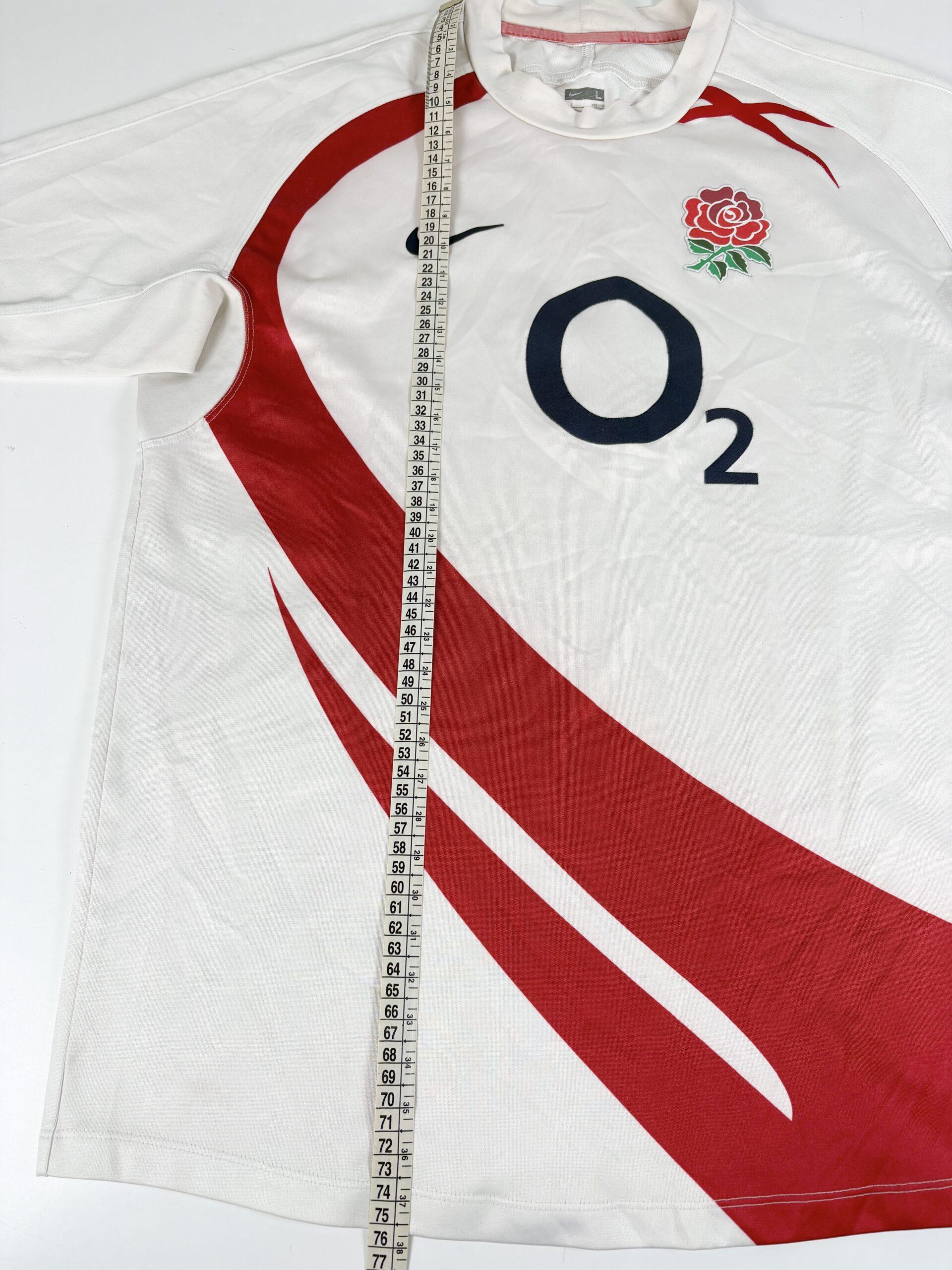 ENGLAND Rugby Union 2007/08 Nike Home jersey L - Image 8