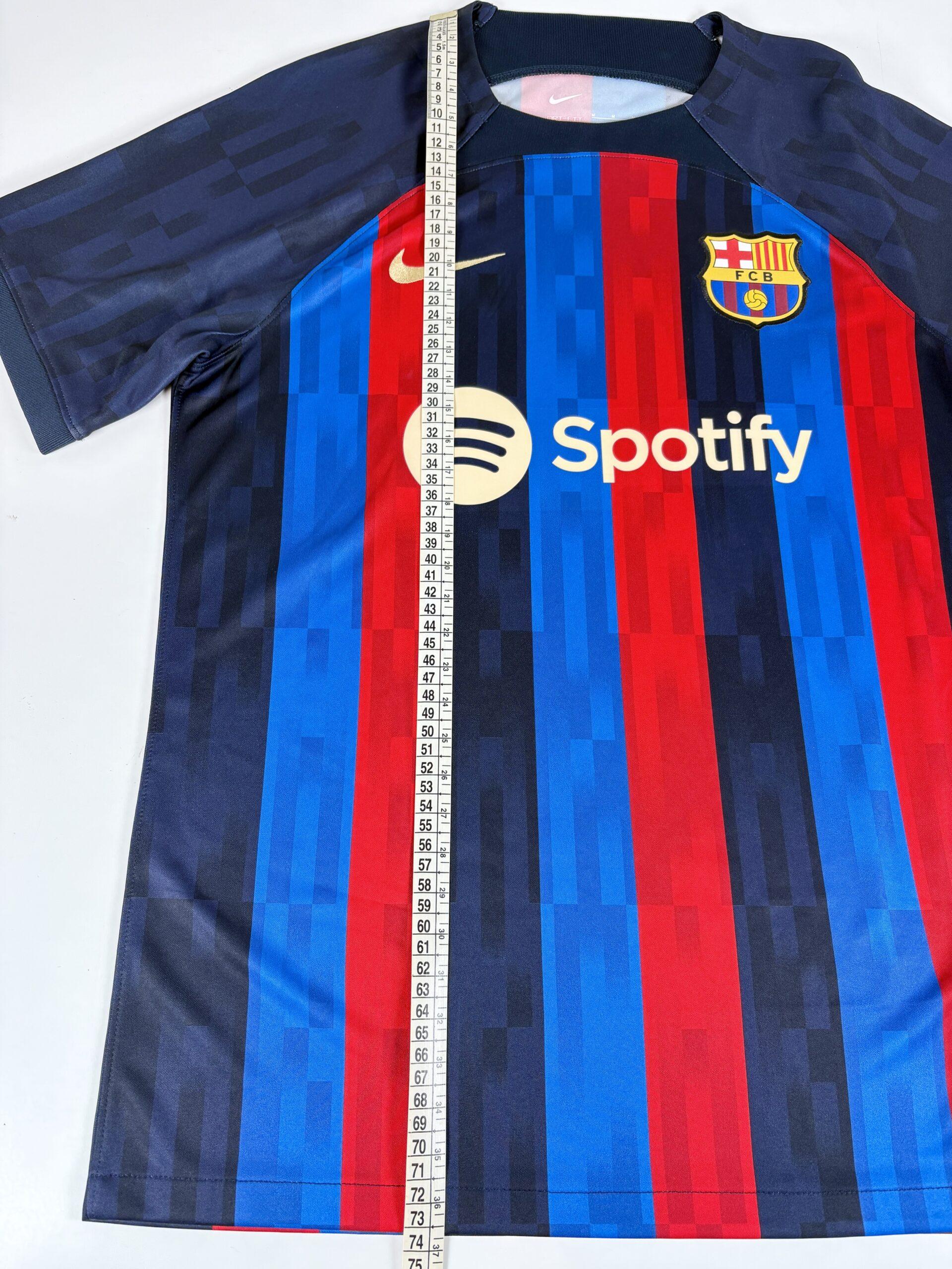 New Barcelona FC 2022/23 NIKE Home Football Shirt M - Image 9