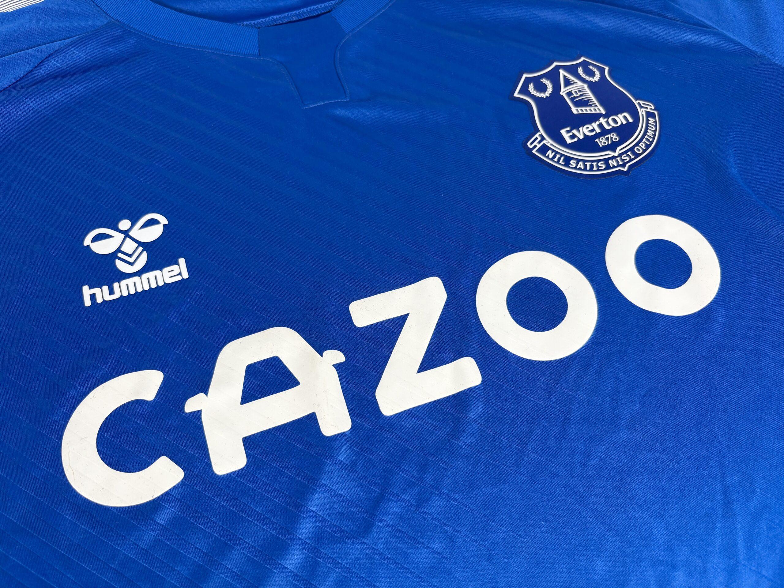 EVERTON FC 2020/21 HUMMEL Home Football Shirt XL - Image 6