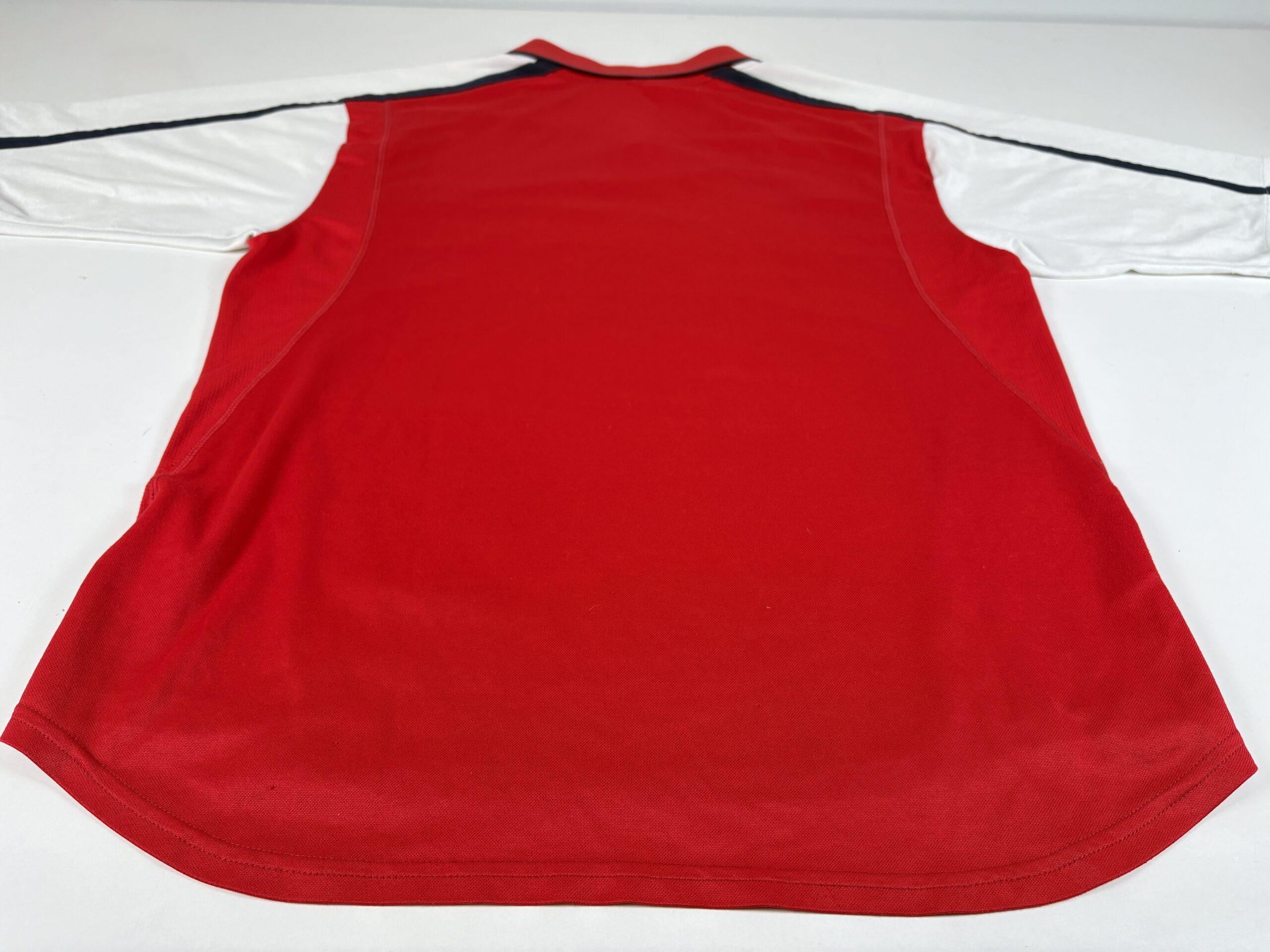 ARSENAL FC 2000/02 NIKE Home Football Shirt S - Image 8