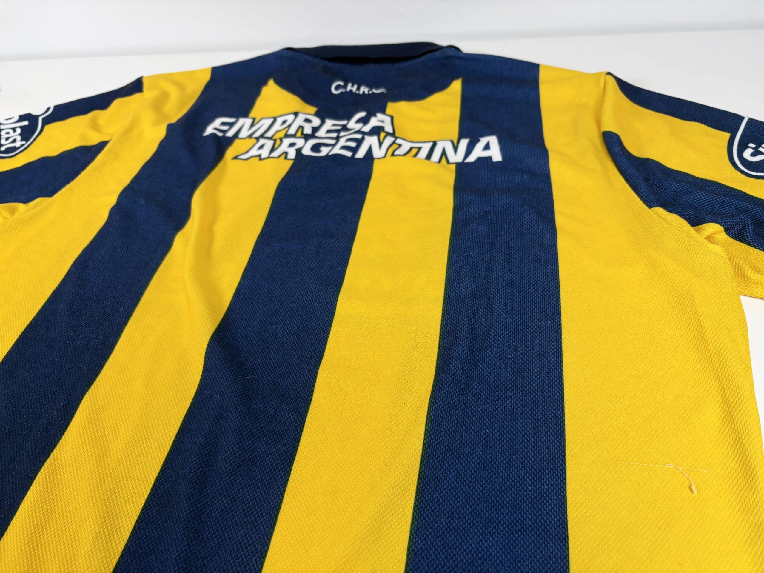 ROSARIO CENTRAL 2013/14 Home Football Shirt XL - Image 11