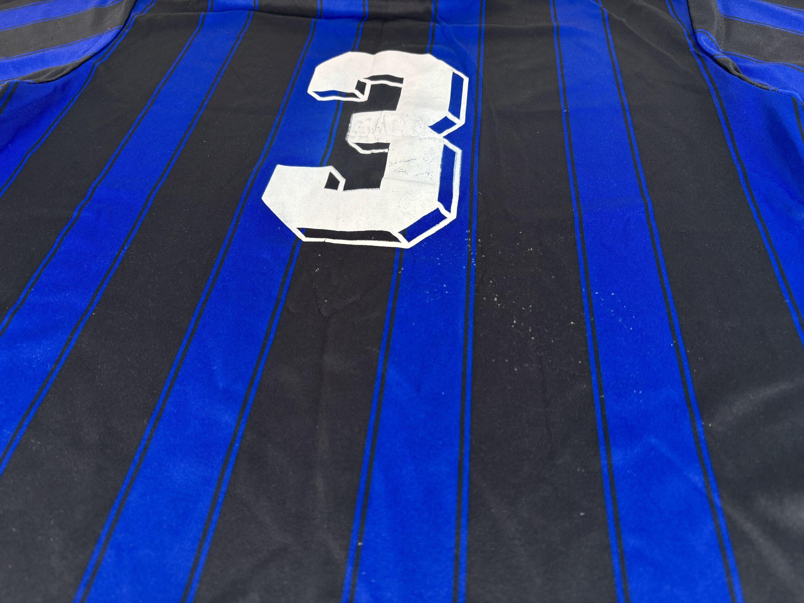 ADIDAS 90s Vintage Blue Football Shirt L - Image 6