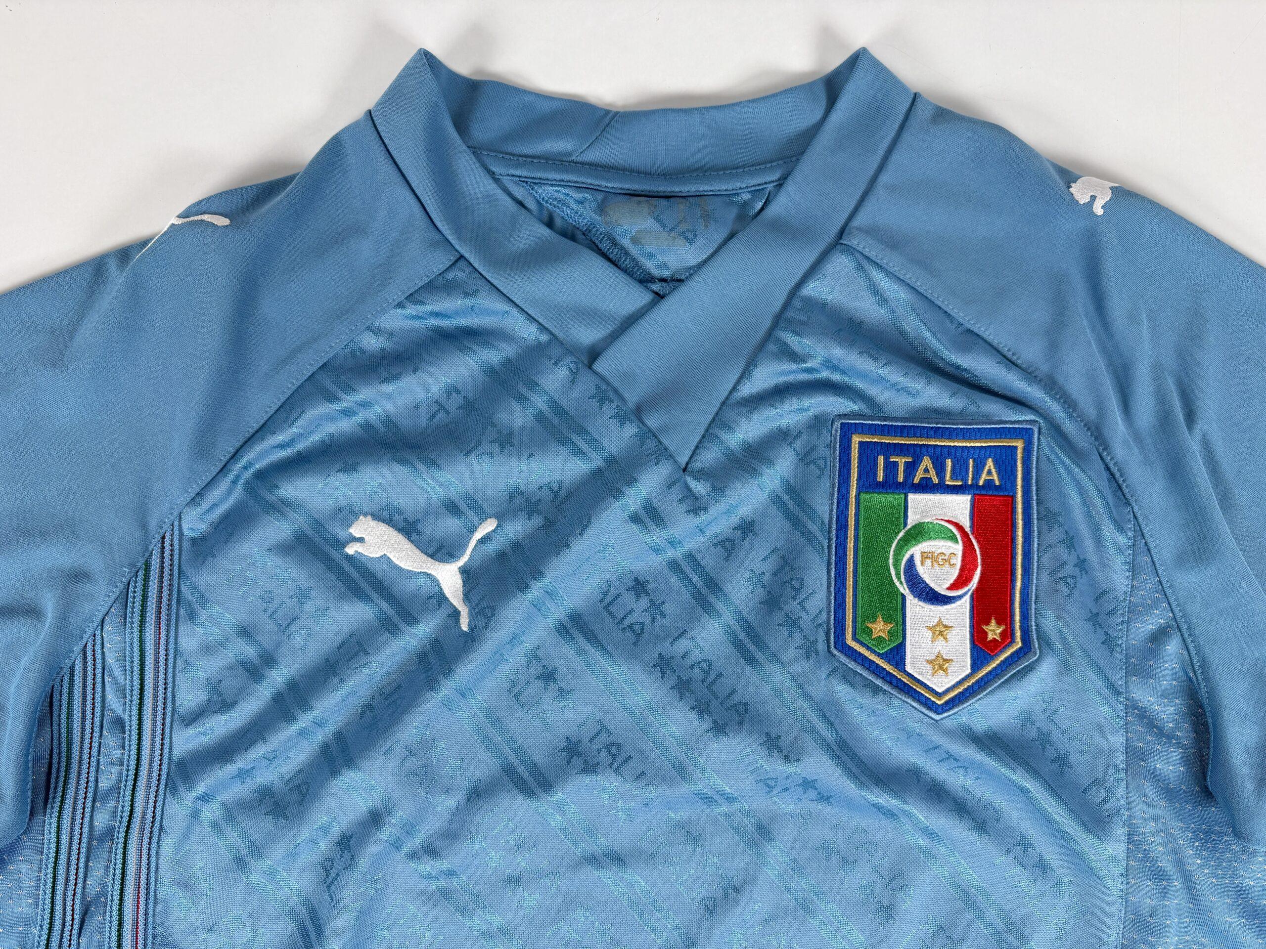 Italy 2009/10 Puma Home Football Shirt XS / S - Image 3