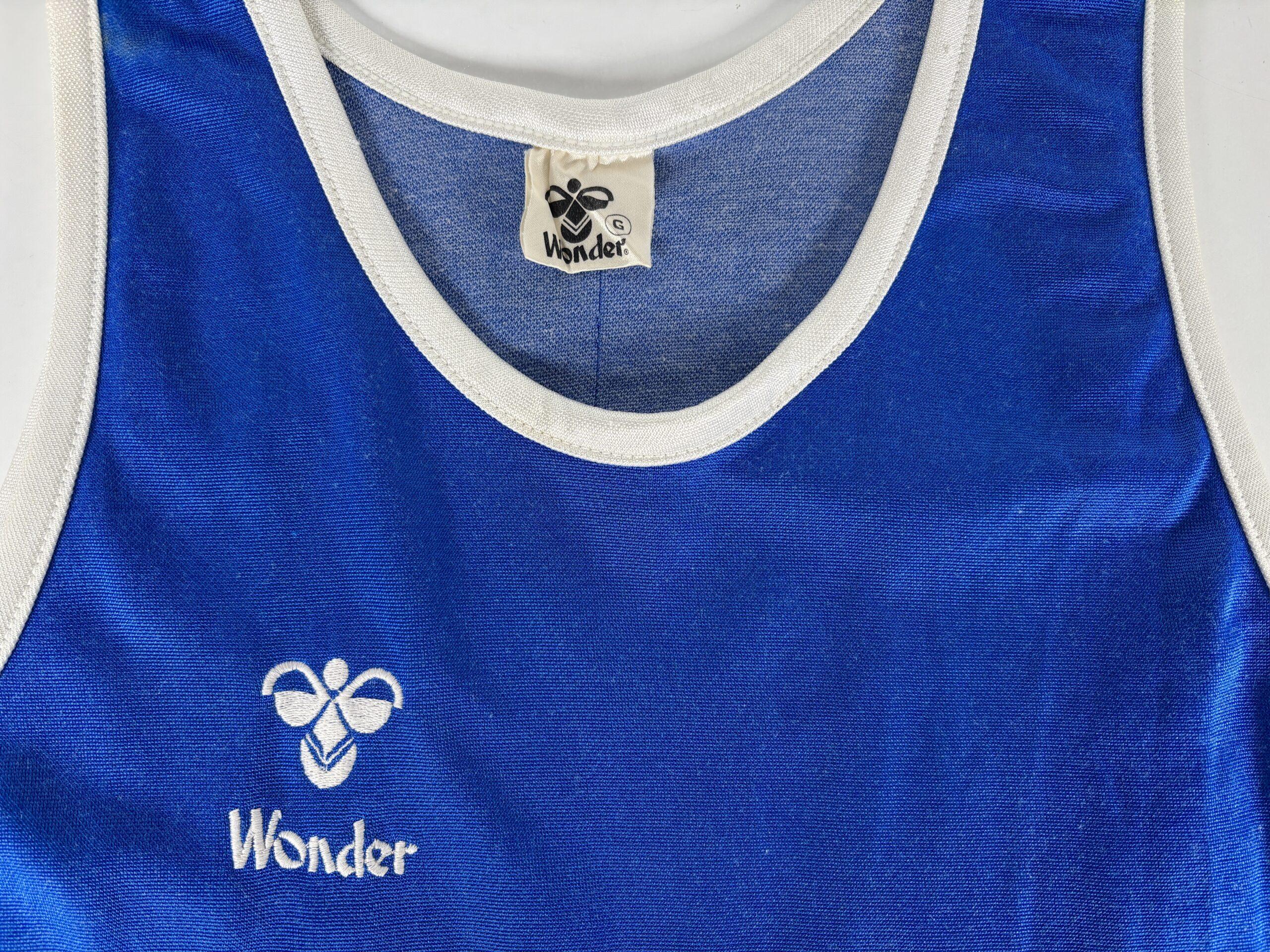 80s Wonder Spain Vintage Basketball Shirt G L - Image 4