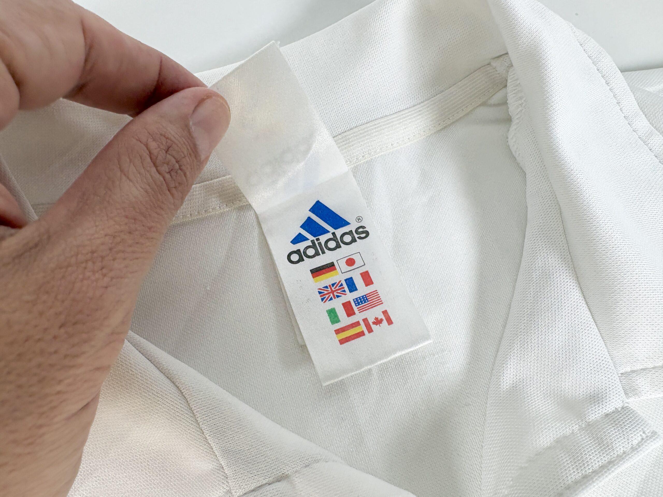 Real Madrid 2002/03 Adidas Home Football Shirt S - Image 5