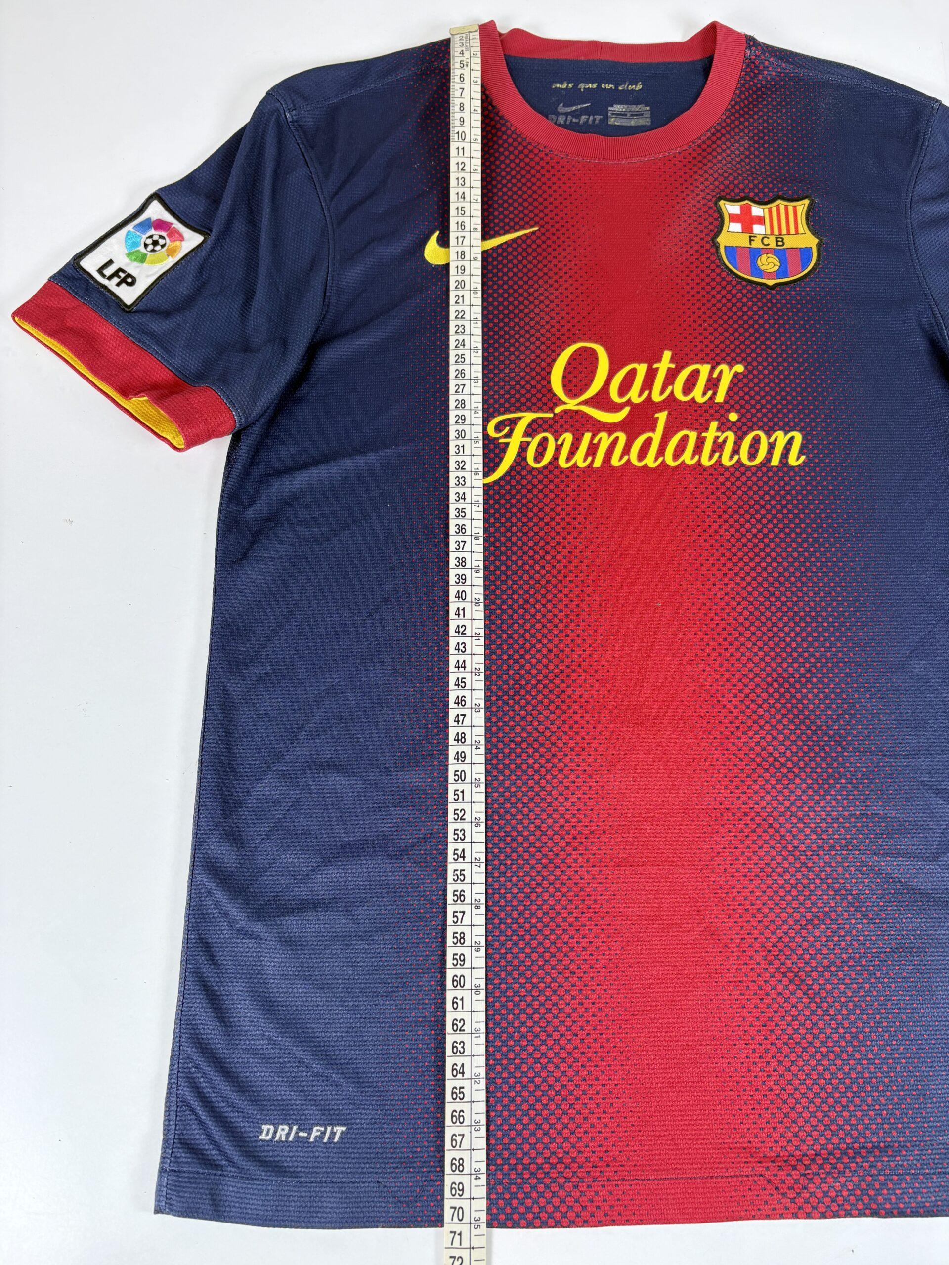 Barcelona FC 2012/13 Nike Home Football Shirt S - Image 12