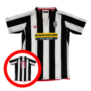 JUVENTUS FC 2007/08 NIKE Home Football Shirt XS Player
