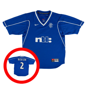 Rangers Glasgow 1999/01 NIKE Home Football Shirt 16
