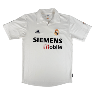 Real Madrid 2002/03 Adidas Home Football Shirt S