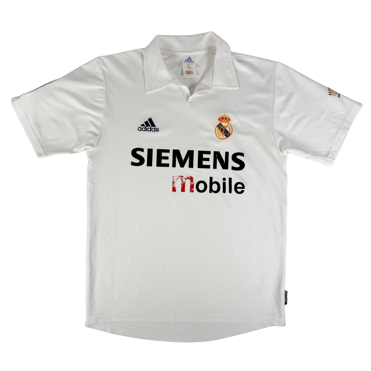 Real Madrid 2002/03 Adidas Home Football Shirt S