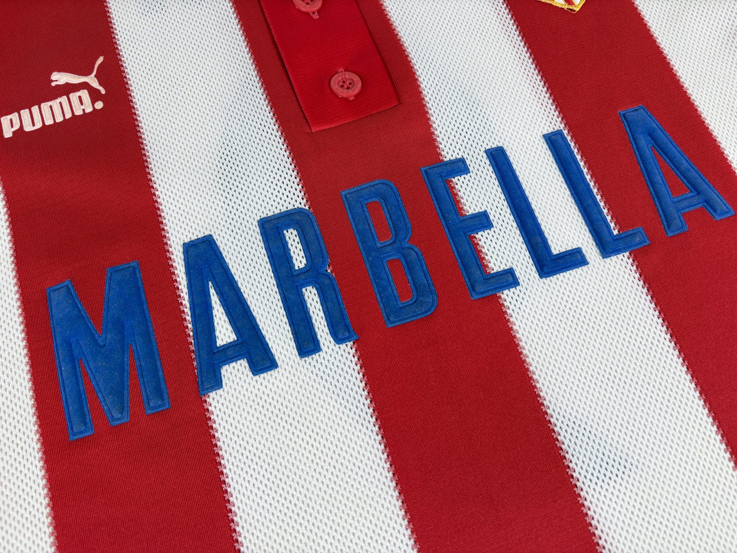 Atl. Madrid 1997/98 PUMA Home Football Shirt M - Image 6