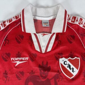 CA INDEPENDIENTE 1997/98 TOPPER Home Football Shirt S - TRIKOTS
