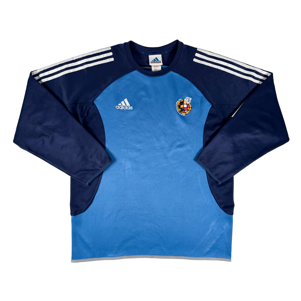 Spain 2001/02 Adidas Training Football Sweat top S