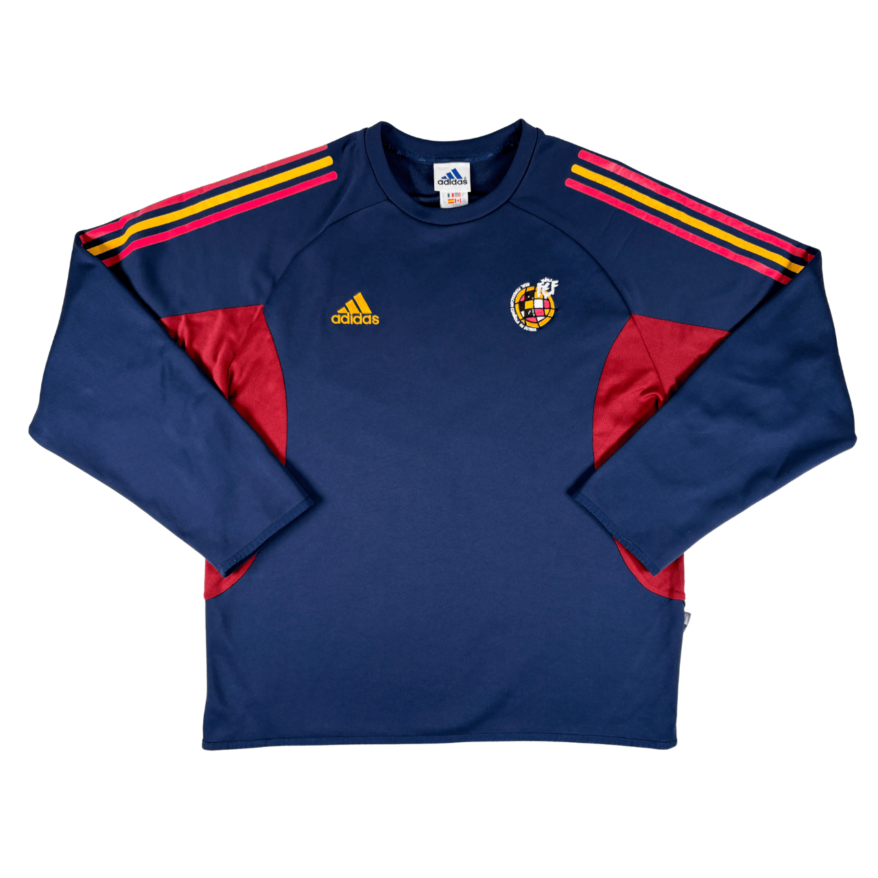 Spain 2001/02 Adidas Training Football Sweat top M
