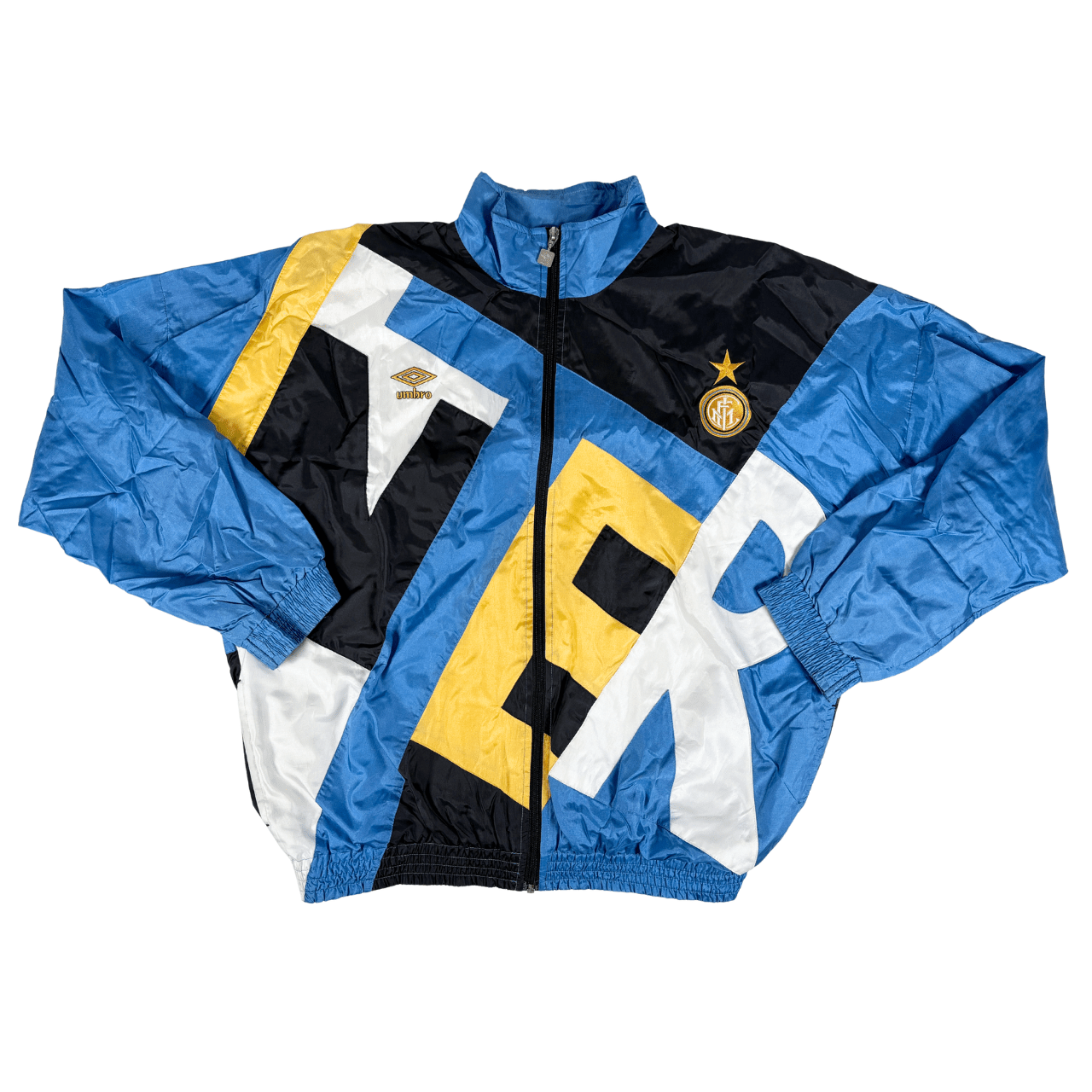 INTER MILAN 1991/92 UMBRO Training Football Tracksuit L (Jacket + Pants) - Image 2