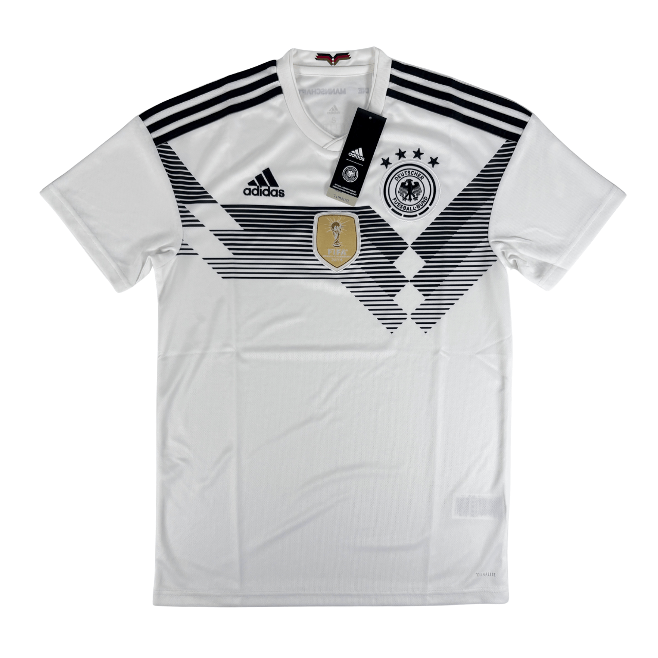New GERMANY 2018/20 Adidas Home Football Shirt S - Image 2