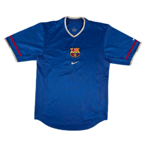 Barcelona FC 2001/02 Nike Third Football Shirt S