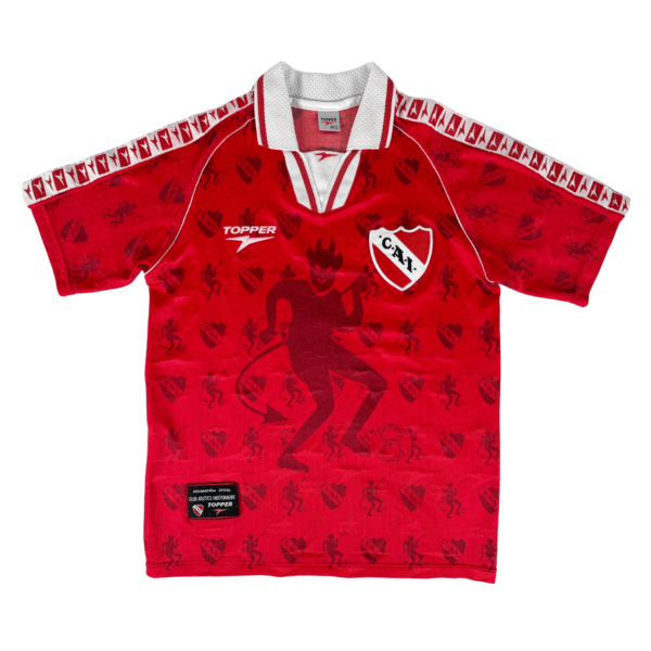 CAインディペンデイエンテ　97-98 ホームユニフォーム　topper CA INDEPENDIENTE 1997/98 TOPPER Home Football Shirt S - TRIKOTS