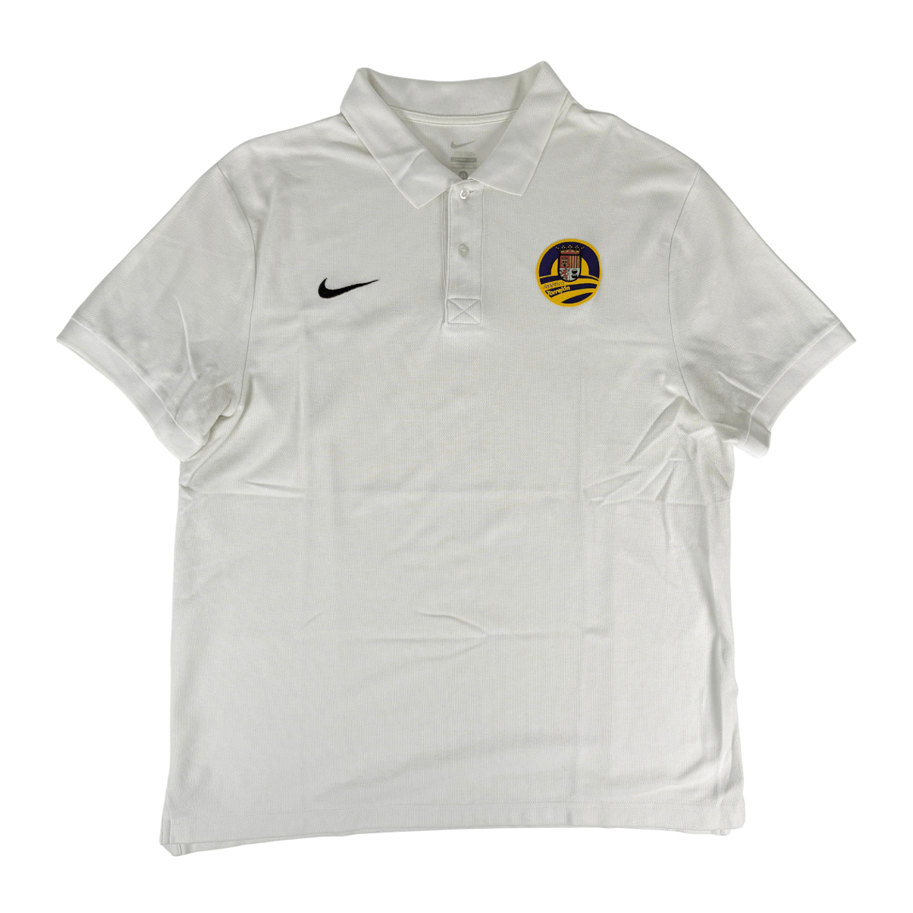 Spain Atletico Torrejon 2000s Nike Polo Football Shirt XL