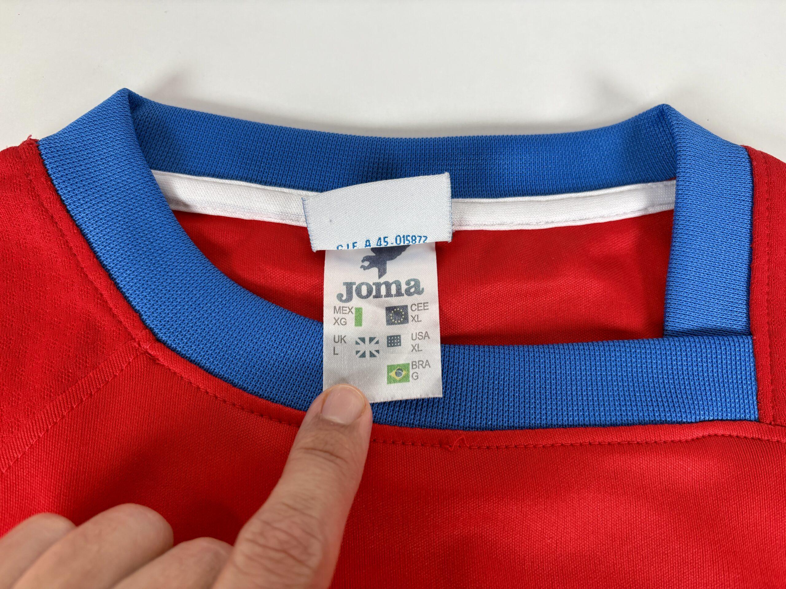 Costa Rica 2005/06 JOMA Home Football Shirt L / XL - Image 7