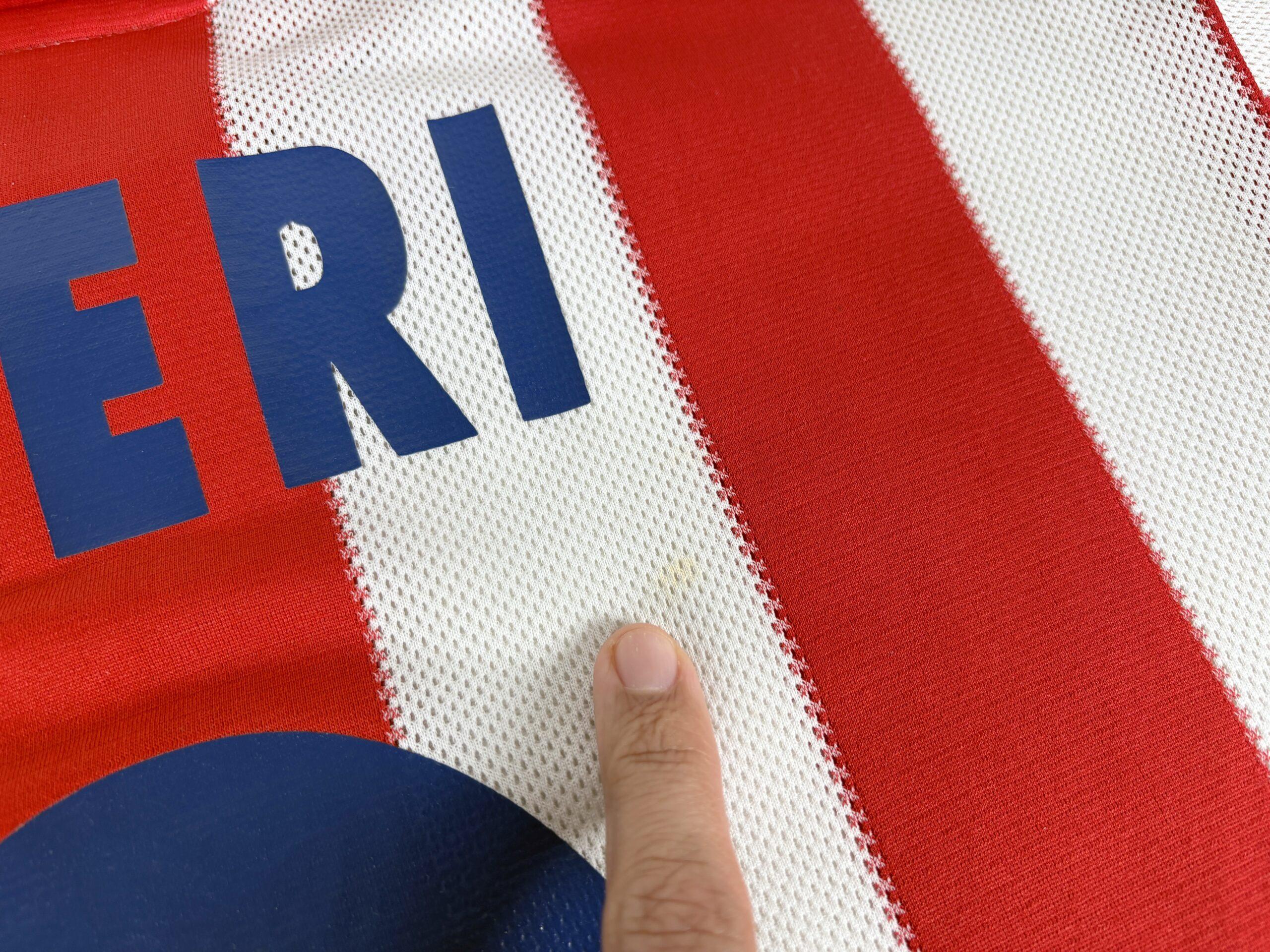 Atl. Madrid 1997/98 PUMA Home Football Shirt M - Image 14