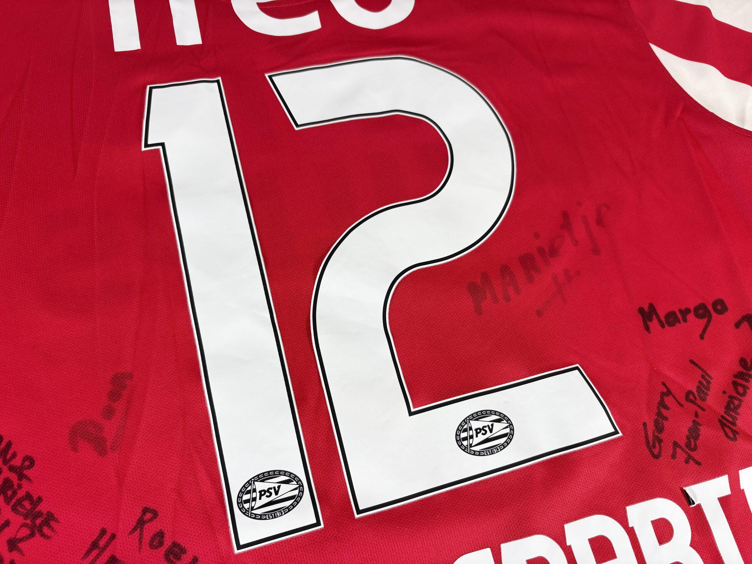 PSV Eindhoven 2014/15 NIKE Home Football Shirt XL - Image 11