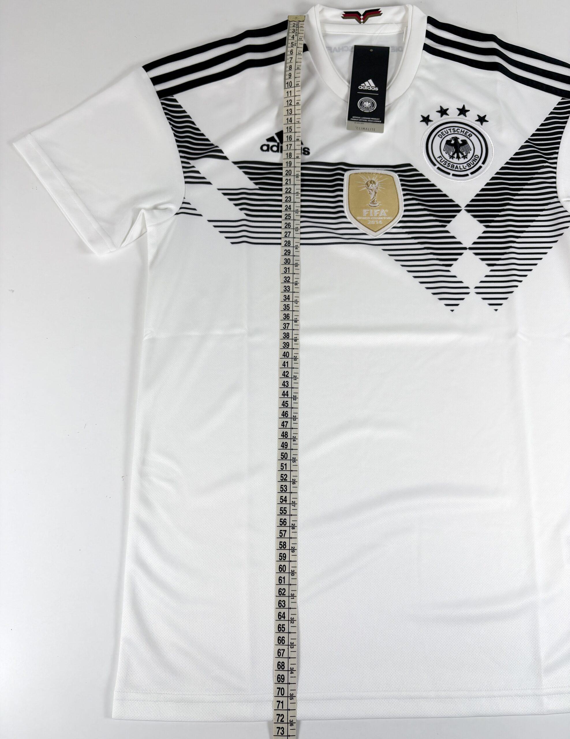 New GERMANY 2018/20 Adidas Home Football Shirt S - Image 10