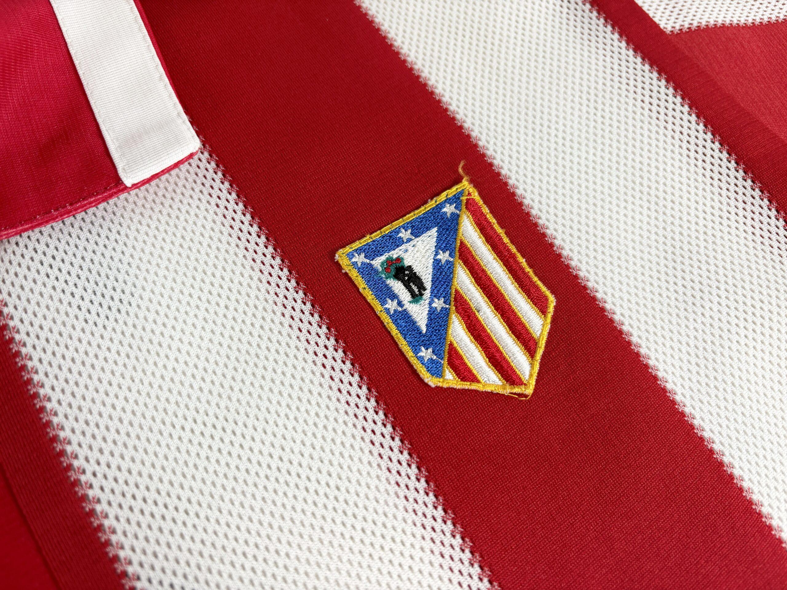 Atl. Madrid 1997/98 PUMA Home Football Shirt M - Image 5