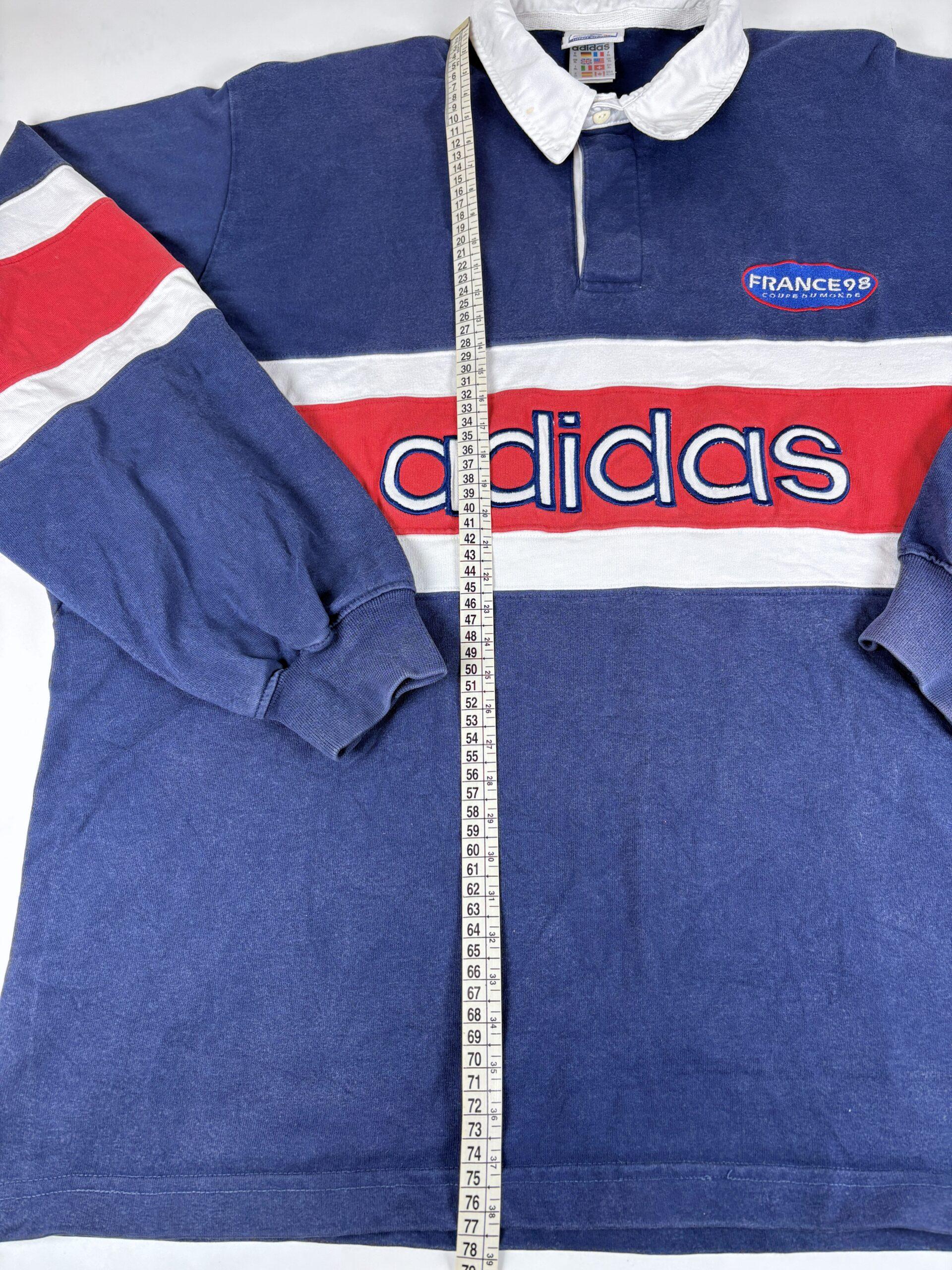 World Cup FRANCE 98 ADIDAS Rugby jersey shirt XL - Image 12