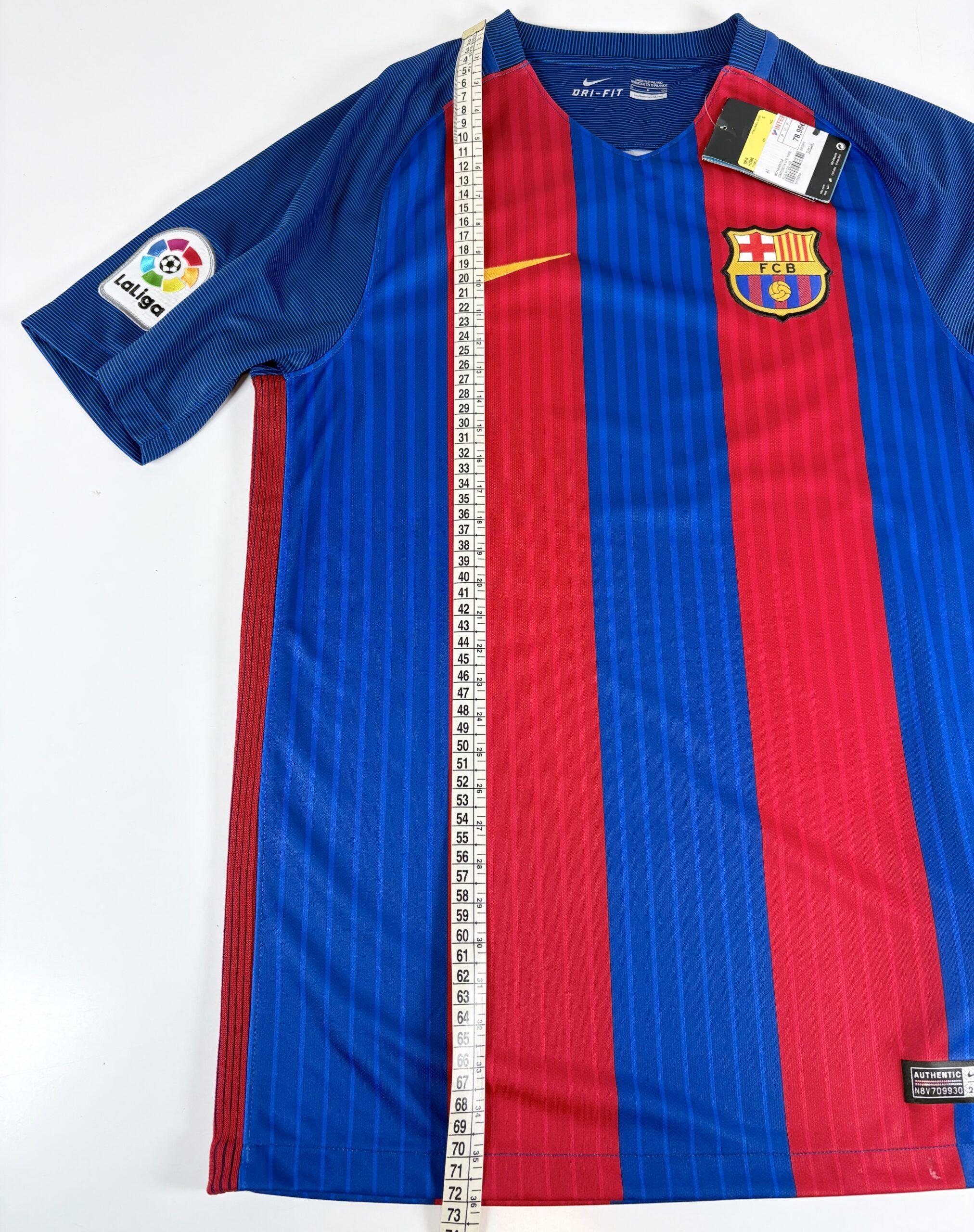 New Barcelona FC 2016/17 Nike Home Football Shirt S - Image 12