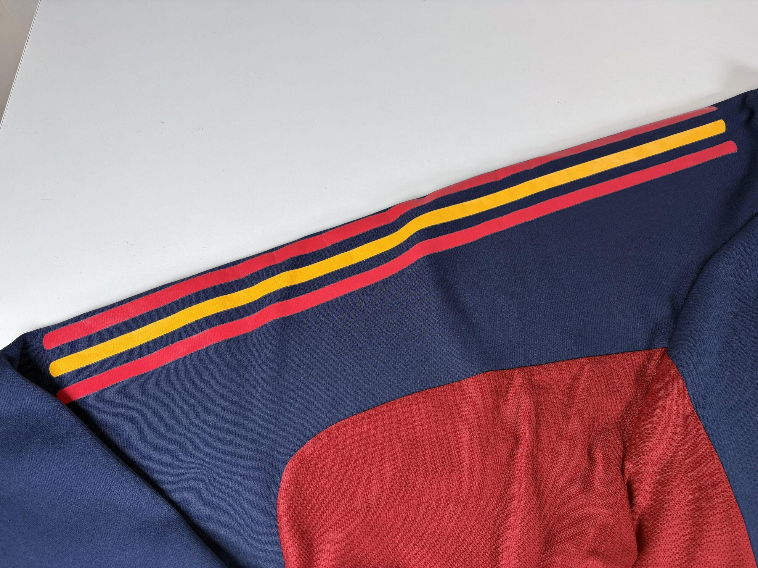 Spain 2001/02 Adidas Training Football Sweat top M - Image 8