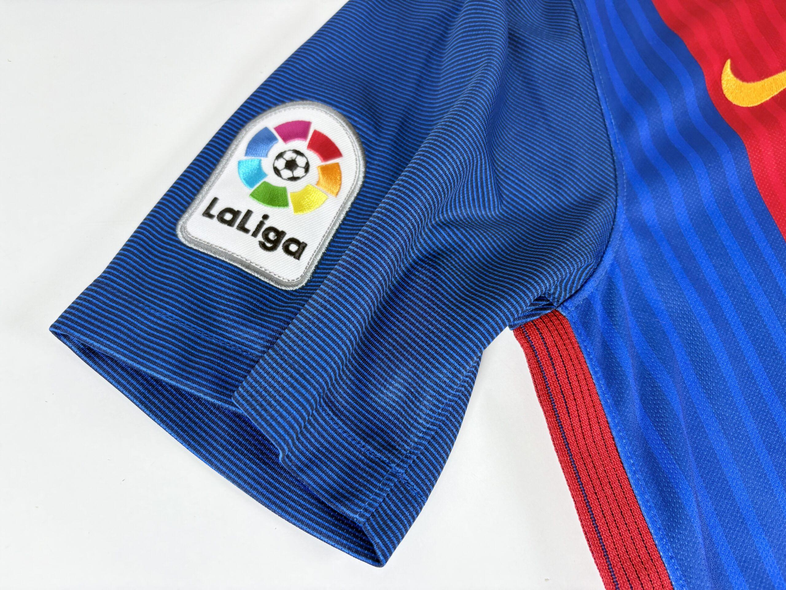 New Barcelona FC 2016/17 Nike Home Football Shirt S - Image 7