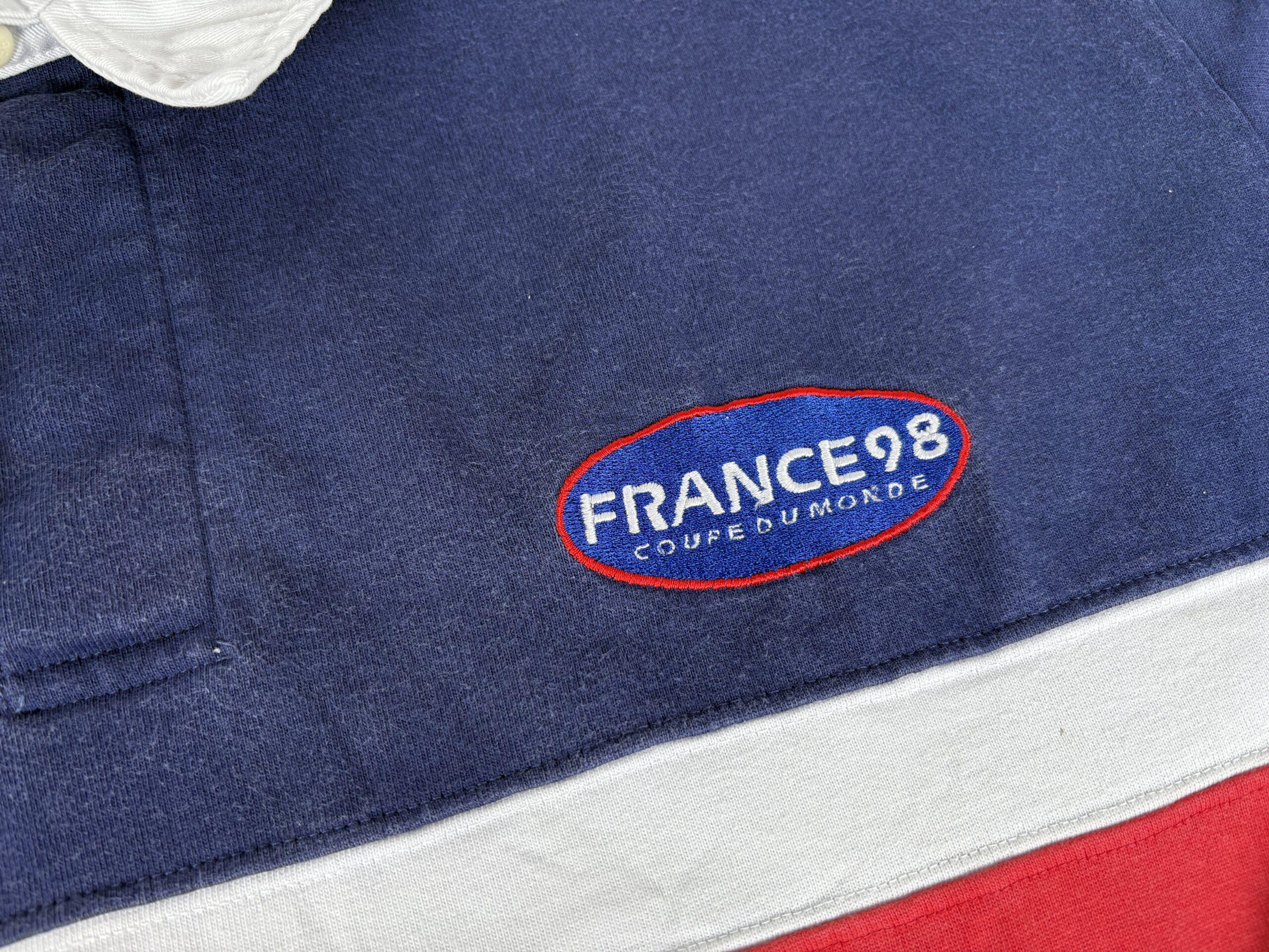 World Cup FRANCE 98 ADIDAS Rugby jersey shirt XL - Image 3