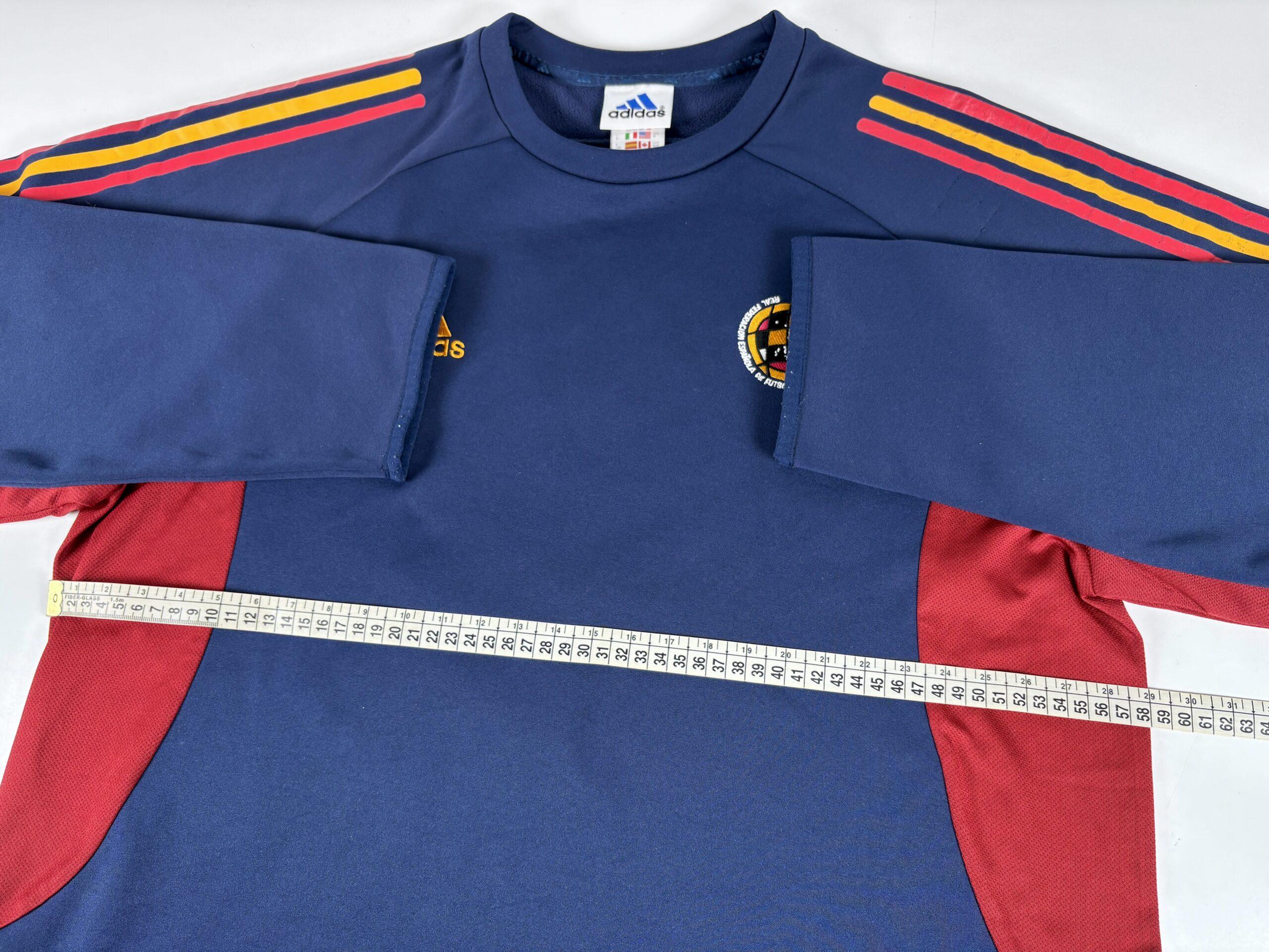 Spain 2001/02 Adidas Training Football Sweat top M - Image 9
